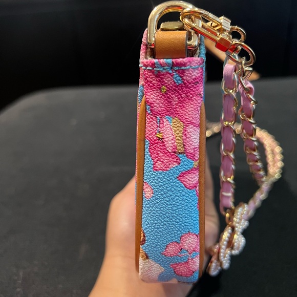 Dooney & Bourke Hydrangea Coated Canvas Purse - Picture 4 of 7